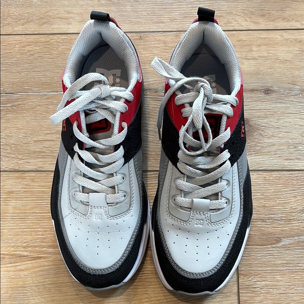 DC Red and Black Athletic Sneakers